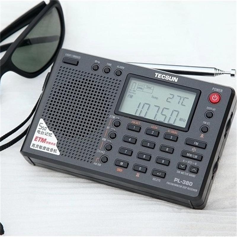 Tecsun PL-380 All-Wave Digital Stereo Radio for Seniors and Students