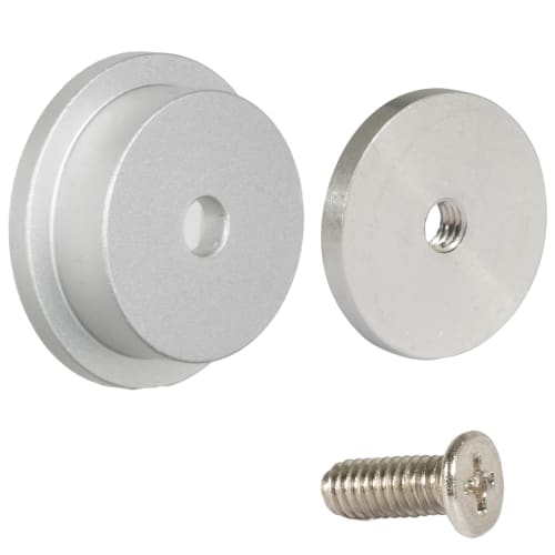 

This lightweight, durable, rotating/swinging tool holder male bracket is made of high-strength aluminum alloy with an anodized finish. It includes M4