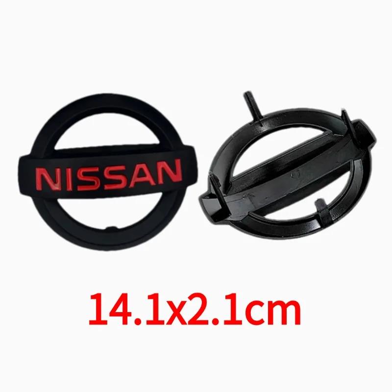 Car Front Emblem Sticker Rear Trunk Badge Decal Nissan Sylphy Qashaqai X-trail Patrol Micra X Trail Elgrand Leaf Juke