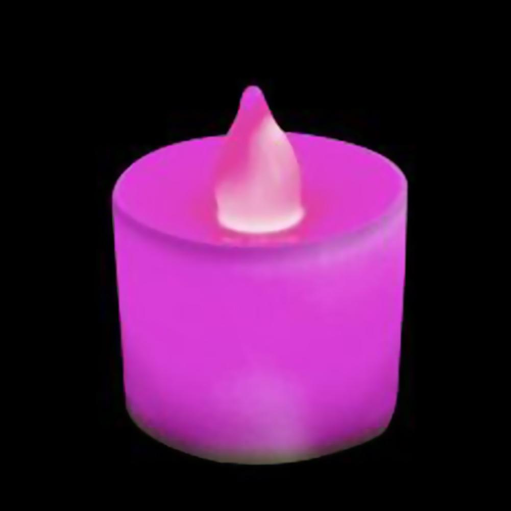 Blikající čajová svíčka Yousheng LED bezplamenná svíčka na baterie
