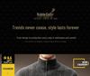 Men's High-End Half-Zip Stand Collar Sweater - Thickened Knit Jacket for Autumn/Winter