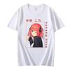 The Quintessential Quintuplets Nino Nakano Graphic T-Shirt, Cute Peace Sign Illustration Tee, Unisex Soft Casual Top, Anime Merch Gift