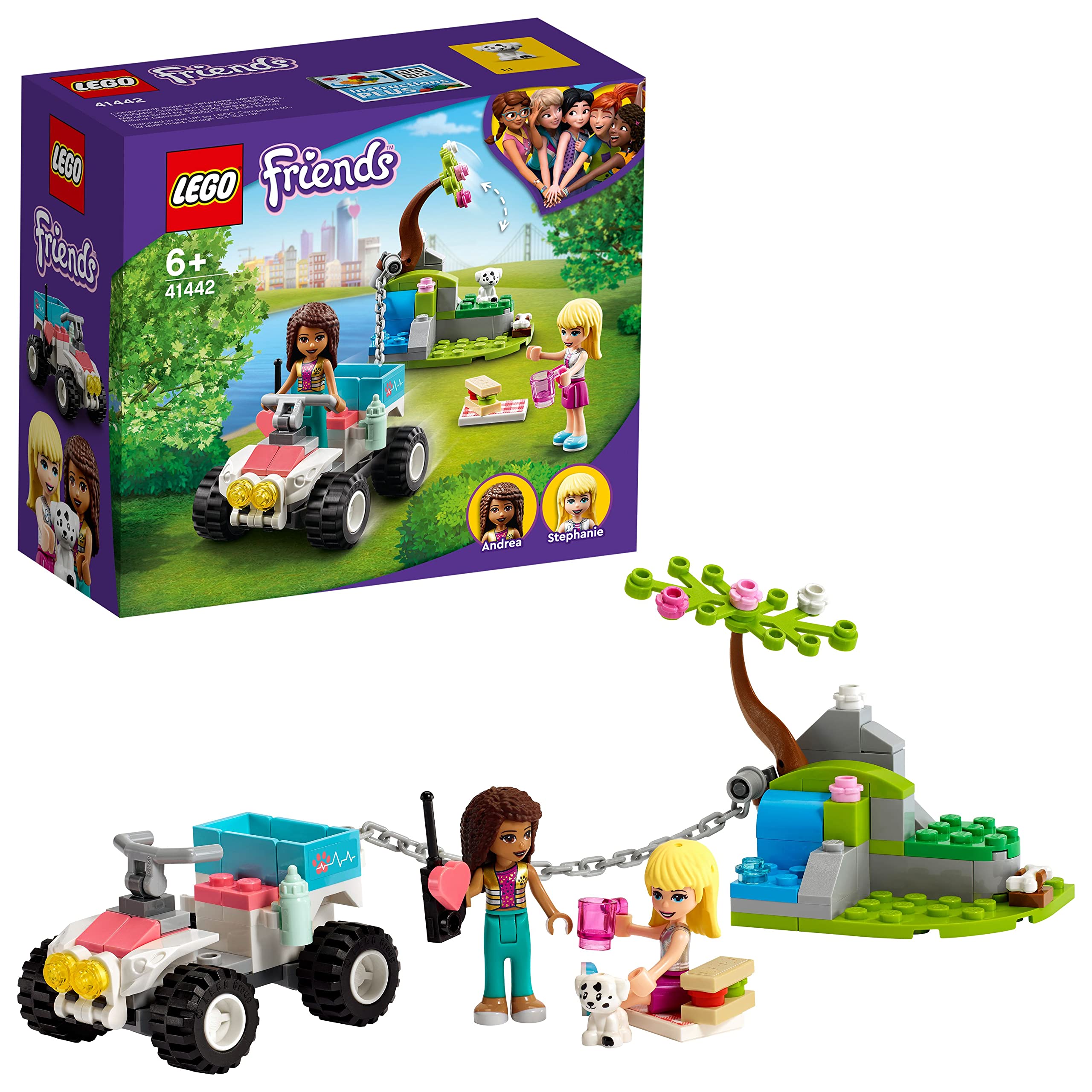 

Спасательная машина для животных LEGO Friends 41442