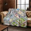 City Traffic Road Highway Runway Child Flannel Blanket Throw Blanket for Bedroom Living Room Bed Travel Camping Picnic Gift