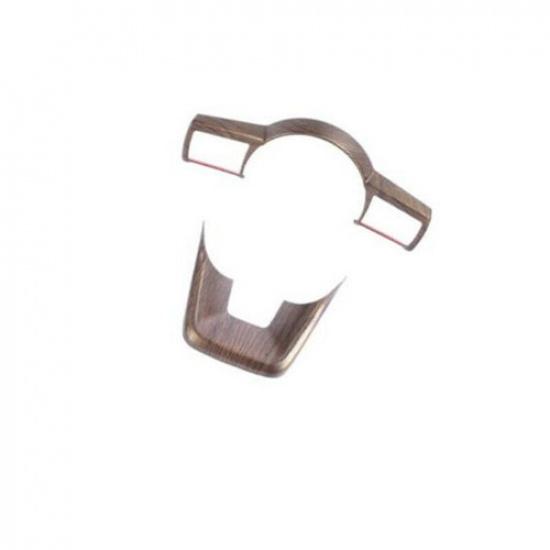Peach Wood Grain Car Steering Wheel Decor Cover Trim For Nissan Rogue -2024