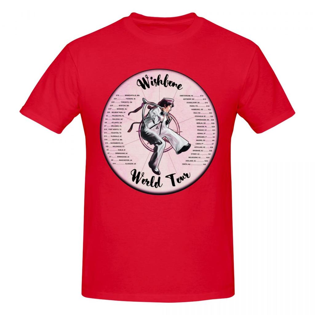 Unisex Conan Gray Wishbone World Tour 2026 2026 T Shirt Streetwear Cotton Tshirt