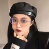 Transparent Computer Glasses alloy Frame Women Men Anti Blue Light Round Eyewear Blocking Glasses Optical Spectacle Eyeglass