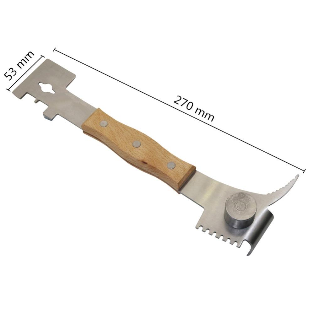 1 Pc Wood Handle Honey Scraping Knife Multifunctional Scraper  Beekeeper Beekeeping Equipment Apiculture Supplies