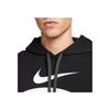 Nike Loose-Fit Long-Sleeve Hoodie Men Tops Black DM5458-010