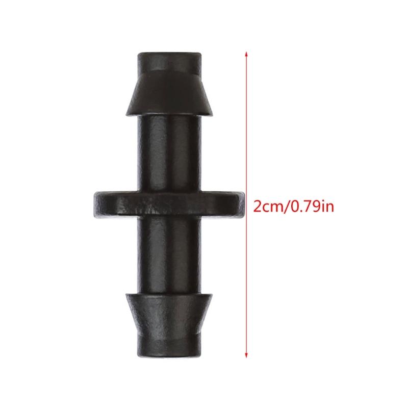 200Pcs 4/7mm Hose End Plug Hose Water Stop Connectors Gardeners Irrigation System Pipe Stop Water Accessories Tool