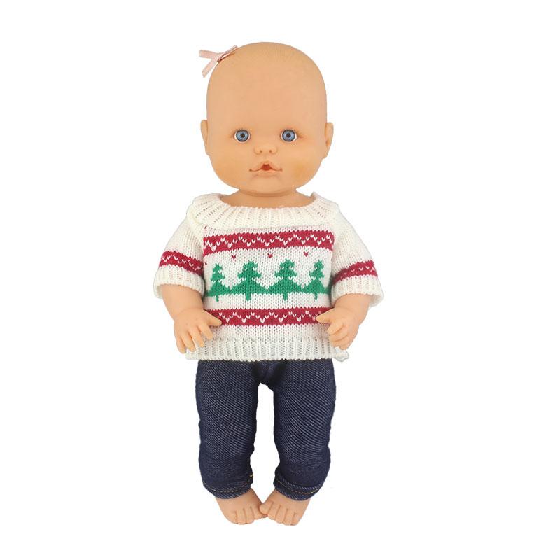 Sweater+Pants New Doll Clothes Suit For 32cm Nenuco Baby Doll 12 13 inch Bebe Doll Accessories