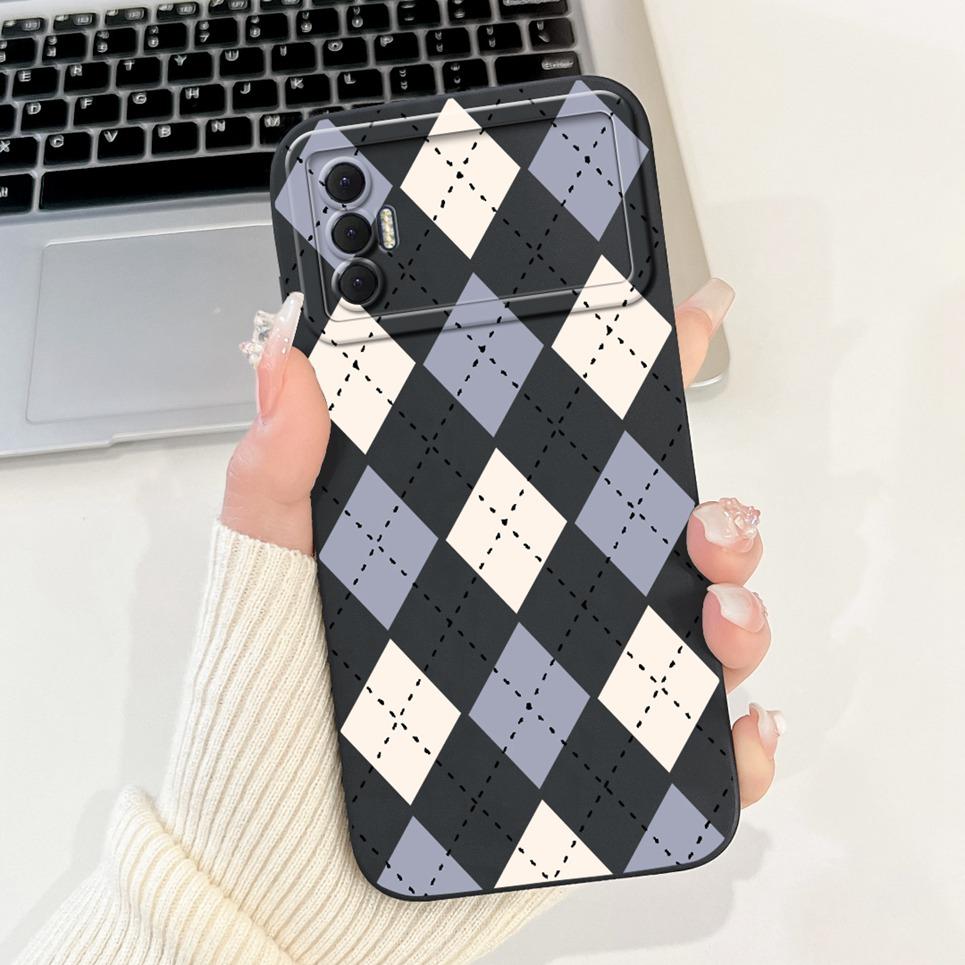 For Tecno Spark 8P Case Liquid Silicon Rabti Luxury Soft Funda Cases for Spark8P 8 P KG7H Case Camera Protective Cover Shell