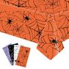 Halloween Pumpkin Ghost Spider Web Party Decoration Tablecloth Skull Candy Event Party Decoration Supplies Banner Baby Shower