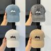 Classic Denim Baseball Cap With Adjustable Fit For Outdoor Sun Protection In Spring Summer