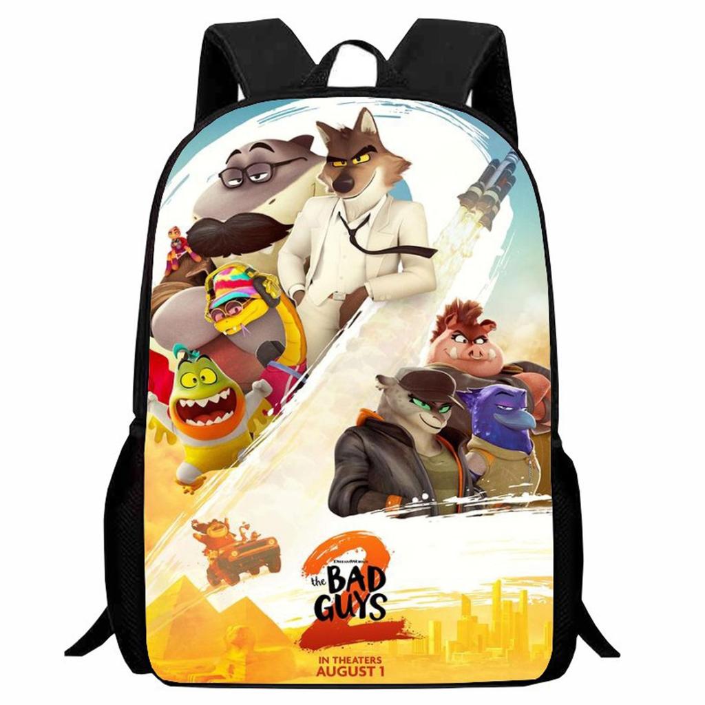 Potištěný batoh pro studenty