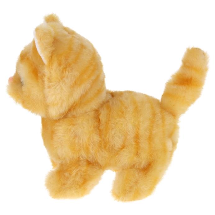 Interactive Kitten with Sound, Walks, Moves Tail - Red