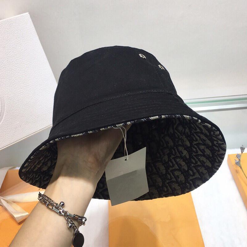 Cotton Fisherman Hat With Embroidered Letters For Sun Protection And Casual Wear