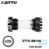 ZTTO 36*24TPI ITALY THREAD Bottom Brackets BB109 ITA70 External Ceramic Bearing BB Tool For 22mm 24mm Crankset Chainset