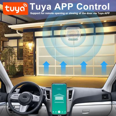 Tuya wifi abridor de portão inteligente controlador abridor de porta de garagem celular remotamente controle app