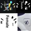 Fuel Tank Cap Sticker Tearable Waterproof Funny Sticker Personalized Reflective Car Sticker