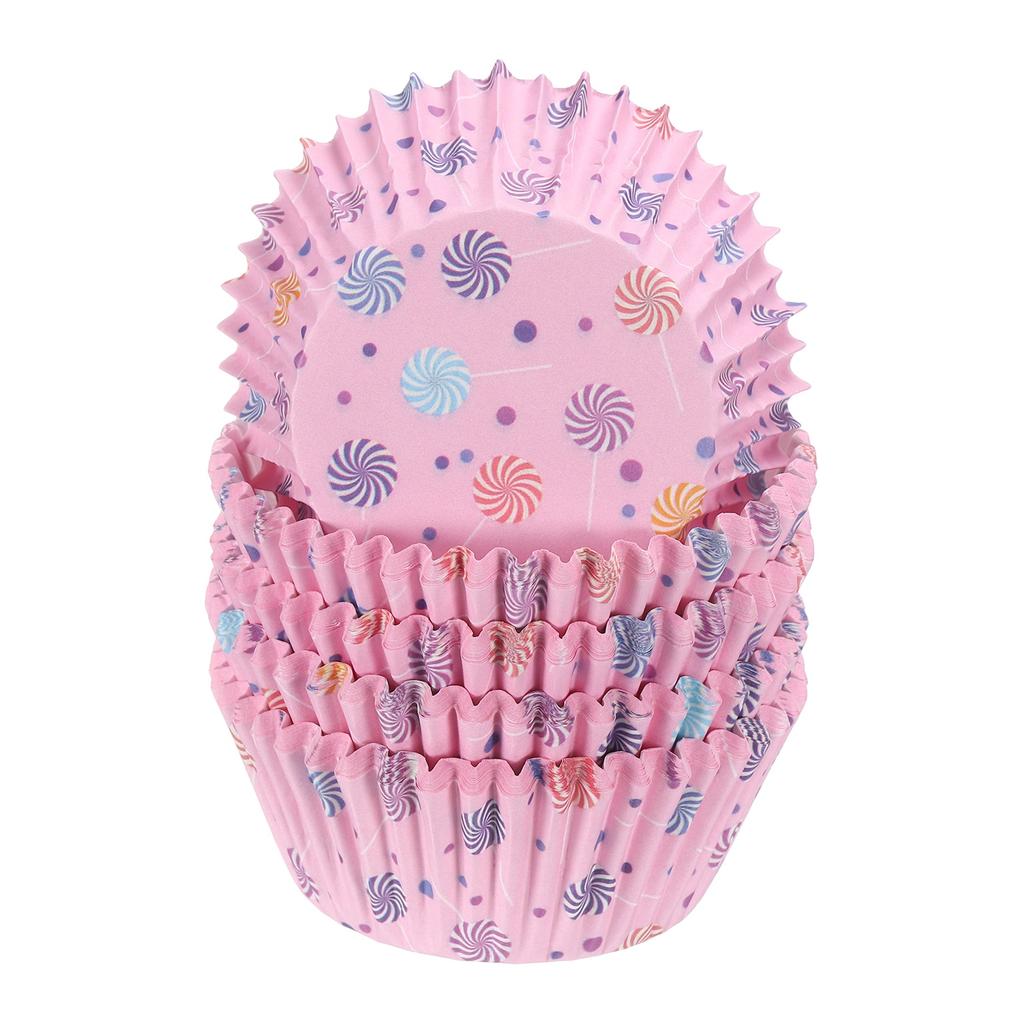 100/200/300pcs Cupcake Liners Cupcake Cups Standard Size Muffins Liners Papers Baking Cup Wrappers Greaseproof for Party Wedding
