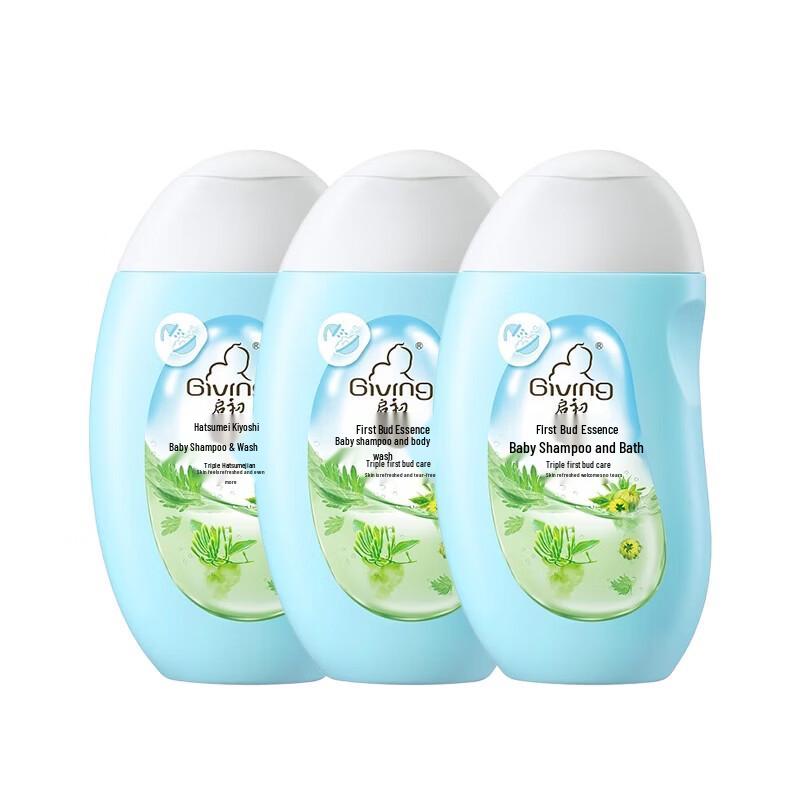 Enbliss Baby Sprout Gentle Shampoo & Body Wash 320ml (3-Pack)