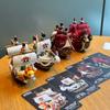 POP MART One Piece Thousand Sunny Ship Great Route Series Collectible Fashion Anime Vehicle Model For Anime Fans And Collectors