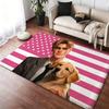 Classic Novel S-Shatter Me Floor Mat Soft Thickened Absorbent Non-Slip Bedroom Living Room Door Mat Home Decor Flannel Rugs