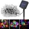 Garden Decoration Outdoor 20 LED Dragonfly String Lights Fairy Light Solar Lamp Garlands Light