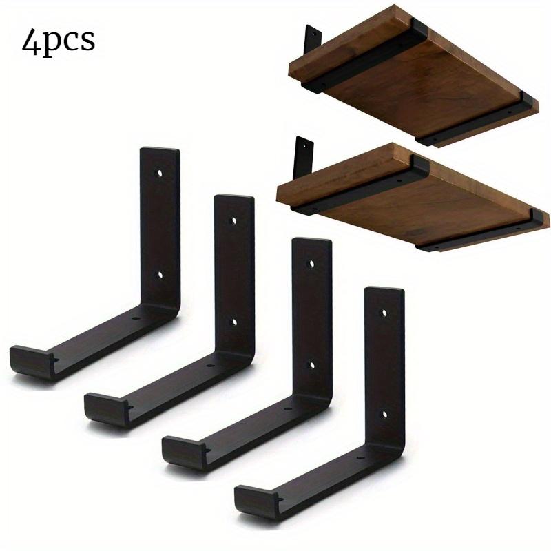 

4 шт. Нержавеющая сталь Сделай сам Открытые полки Декоративный угловой кронштейн Угловой кронштейн Кронштейн для полки Поддержка стола Мебельный соединитель