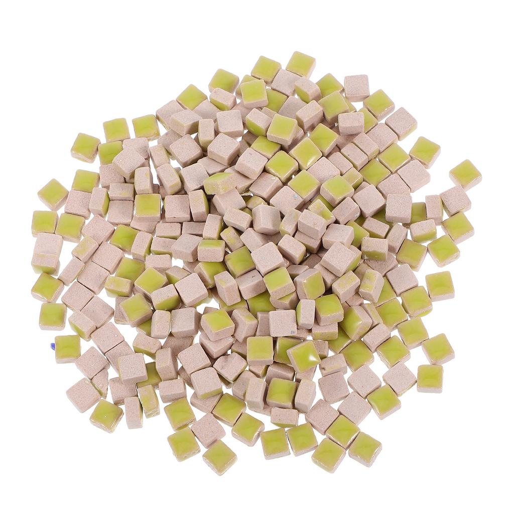 Ceramic Mosaic Tiles for DIY Art Crafts Decorative Wall Floor Furniture Projects Flat Mini Tiles Bulk Craft Supplies Materials
