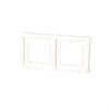 Double frame IP44 BMR2B/11 Basic white module