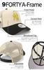 New Era 9FORTY AFrame Trucker Mesh Cap 15171229 NER35C4666 NY White New Era Mesh Cap 9FORTYAFRAME MLB ONSPOTZ Special Edition SIDE PATCH 2Tone UNDER