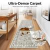 2x6ft Retro American Kitchen Soft Cotton Floor Mat Long Strip Carpet Wash Waterproof And Oil Proof Foot Mat Rug Home Decor