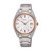 100 Meters Waterproof Quartz Steel Strap 36mm Men's Watch White Dial SUR322P1