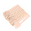 100Pcs Disposable Wooden Forks For Dessert Cake Salad Ice Cream Fruit Tableware Kitchen Wedding Birthday Supplies