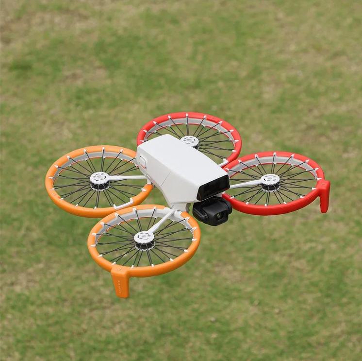 Sunnylife Anti-Collision Propeller Guard for DJI Flip - Red