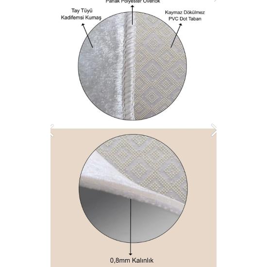 Digital Printing Washable Non-Slip Floor Living Room Carpet Kitchen Carpet Hallway Carpet