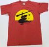VTG Miss Saigon 1988 Musical Production Single Stitched T Shirt 80s Red L