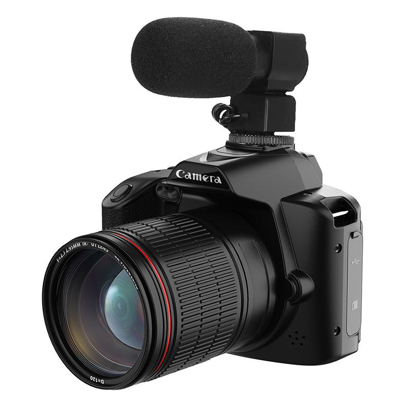 

D5 4K Цифрова камера з подвійним об єктивом HD WiFi Нічне бачення Відеокамера DV з мікрофоном A