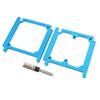 86 Type Wire Box Template Aluminum Alloy Accurate 86 Type Socket Box Hole Die for Construction Site