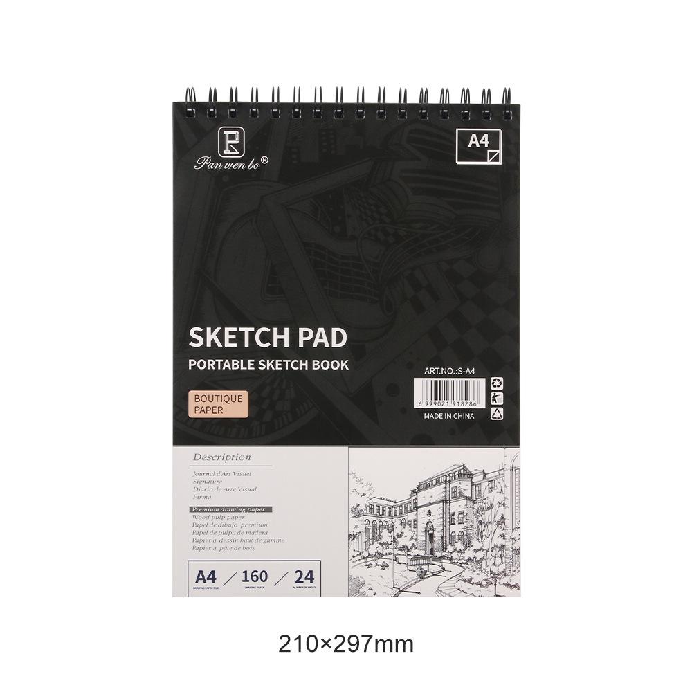 Cross-Border Art Sketchbook: A3/A4/A5 Student Drawing Paper for Sketching & Hand-Painting