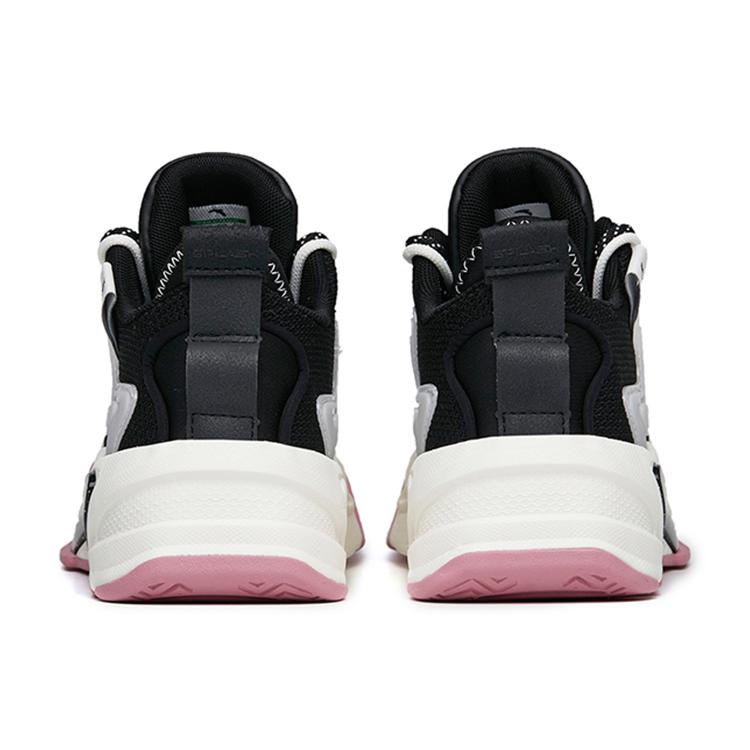 New Anta G6 Soup 2.0 Low Top Skateboard Shoes Women's White Black 122218082-2