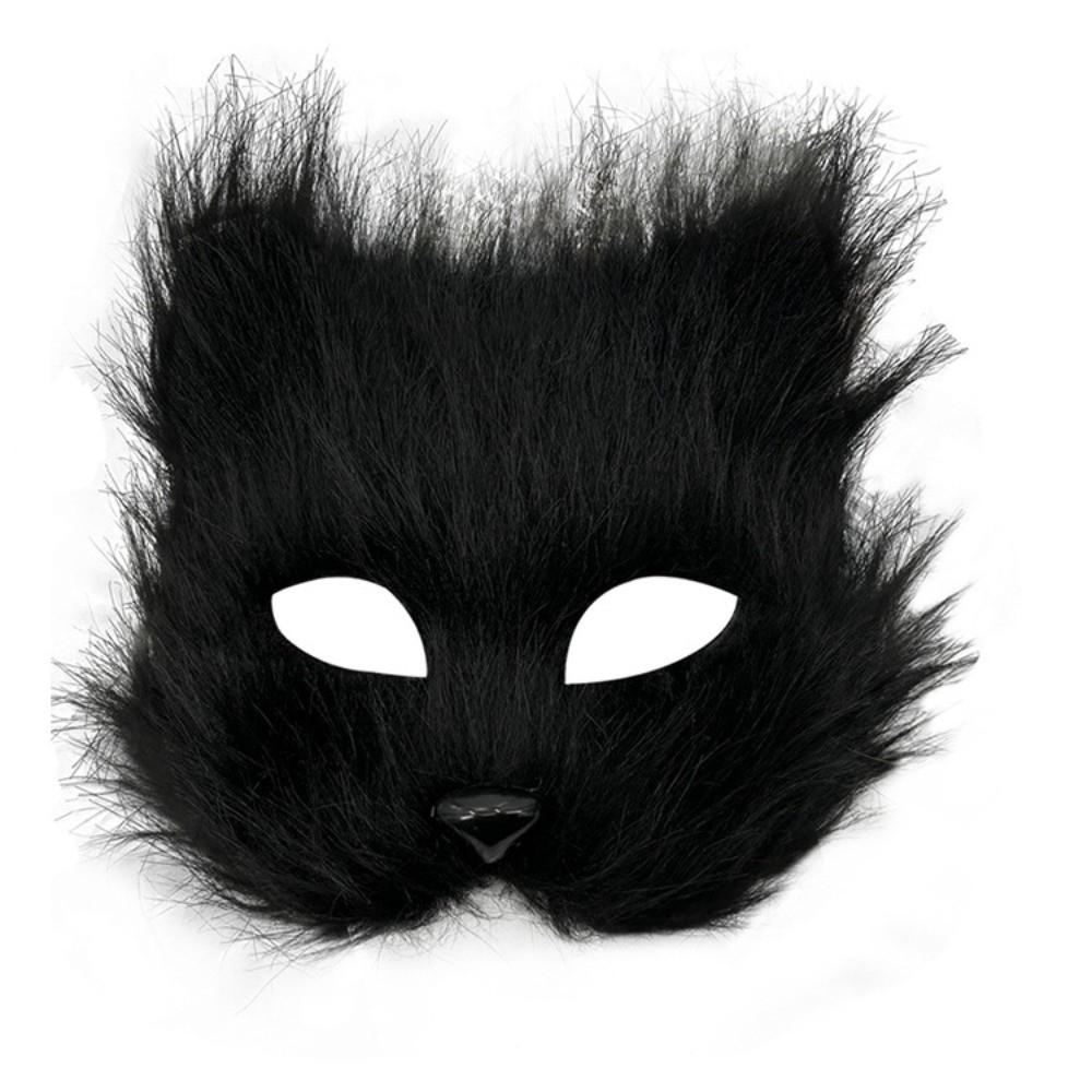 Realistic Half Face Mask Cartoon Masquerade Mask Kids Gift Eye Mask Christmas