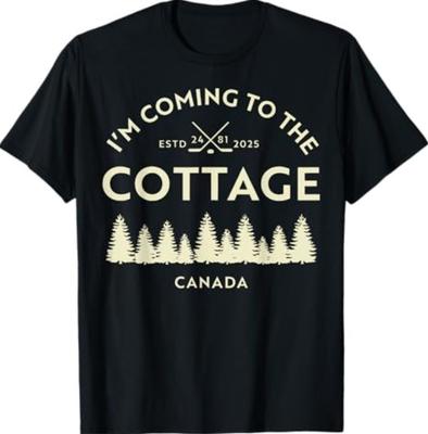 Ich komme zur Hütte Retro Vintage T-Shirt