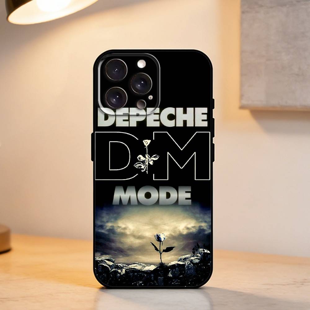 D-Depeche ROCK Band Mode    Phone Case For iPhone 17,16,15,14,13,12,11 Plus,Pro Max,XS,Soft Silicone Black Cover