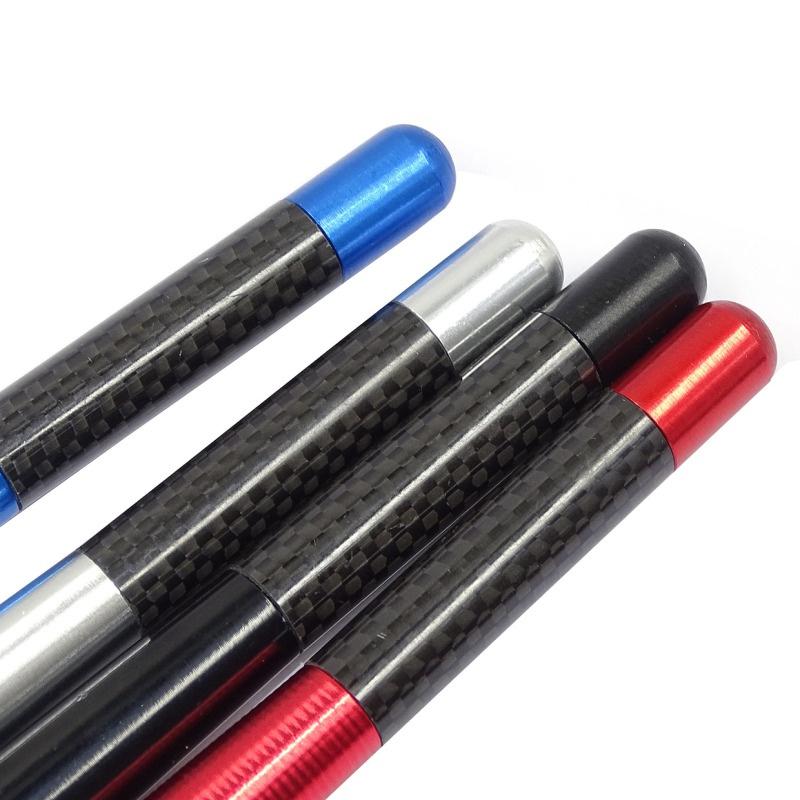 12cm Carbon Fiber Radio Car Antenna For  H-on-da Vezel CR-V CR-X CR-Z Fit Jade Odyssey S2000 Accord Car Accessories