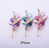 Vibrant Flower Brooch for Men Women Eye-Catching Accessory for Stage&Special Occasions Memorable Gift
