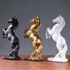 MAXYA Leaping Horse Feng Shui Ornament, Interior Decor, Good Fortune, Entrance, Wealth, and Financial Luck Symbol, Horse, Zodiac Sign, Horse Racing, H