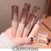 Cappuvini Lip Stain Tint Peel Off Mocha Brown Makeup Tear-Off Dye Lipstick Waterproof Matte Rose Long Lasting Lip Gloss Cosmetic